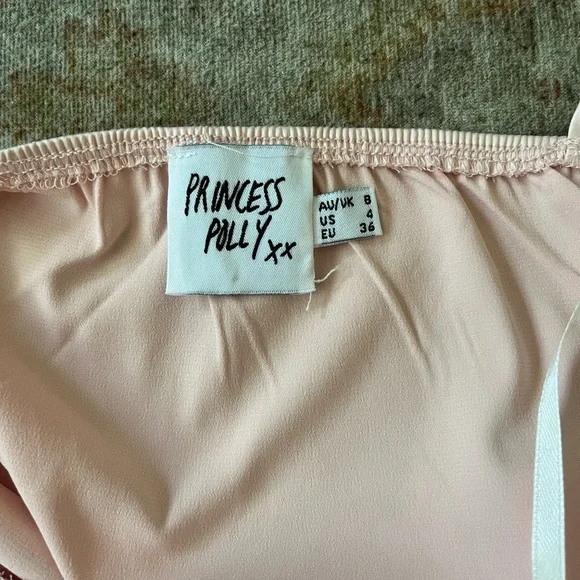 Princess Polly Pink Ruched Crop Top - Picture 2 of 14